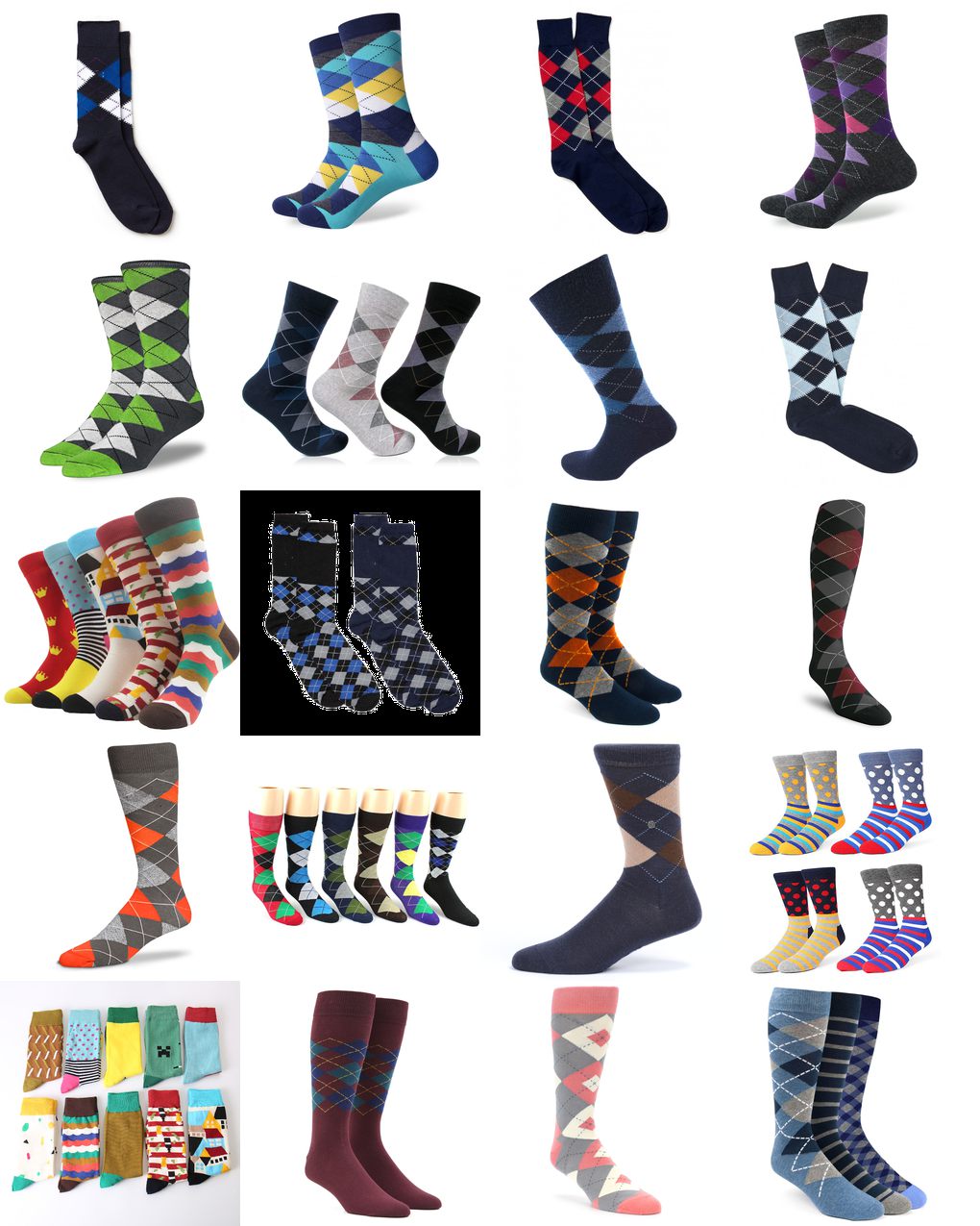 argyle socks mens